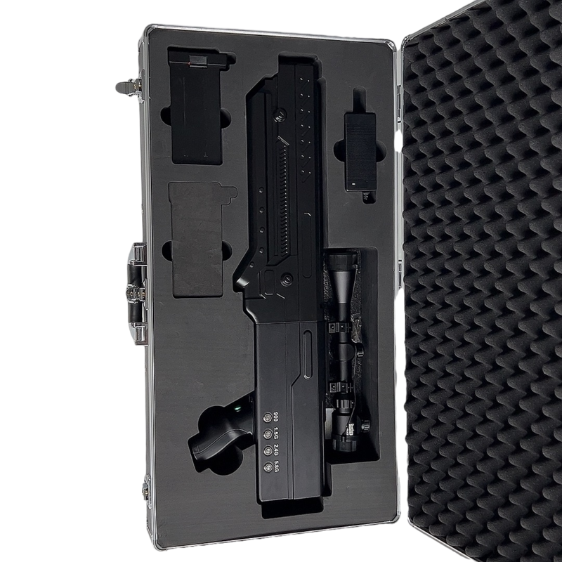  娄星手持便携式枪型低空防御反制四通道B型